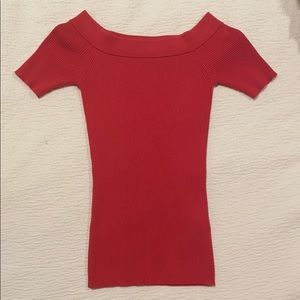 All Saints off the shoulder top